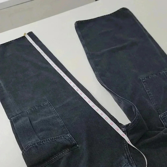 AGOLDE Minka Cargo Wide Leg Jeans In Spider - Picture 8 of 15